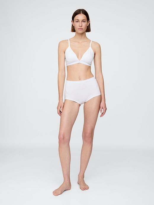soutien-gorge triangle en coton stretch biologique