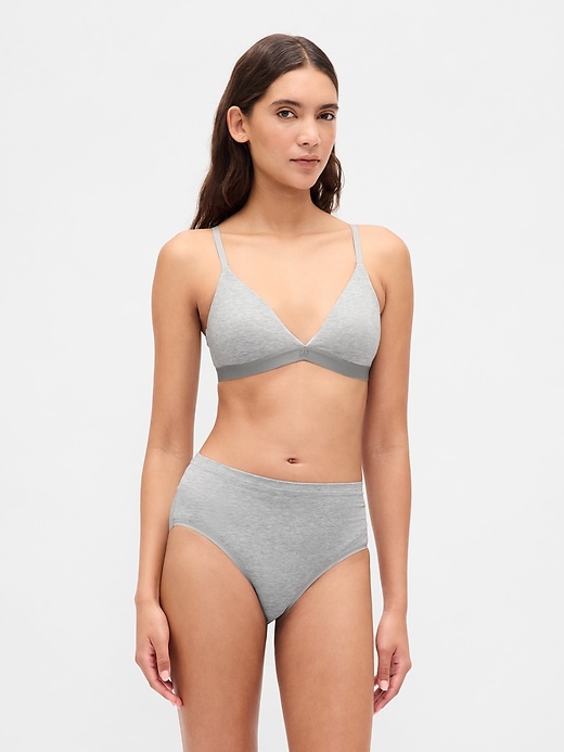 soutien-gorge triangle en coton stretch biologique