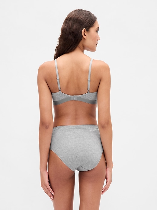soutien-gorge triangle en coton stretch biologique
