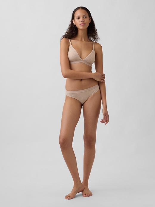soutien-gorge triangle en coton stretch biologique