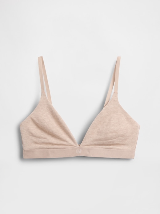 soutien-gorge triangle en coton stretch biologique