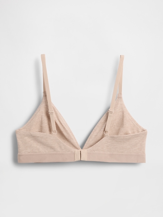 soutien-gorge triangle en coton stretch biologique