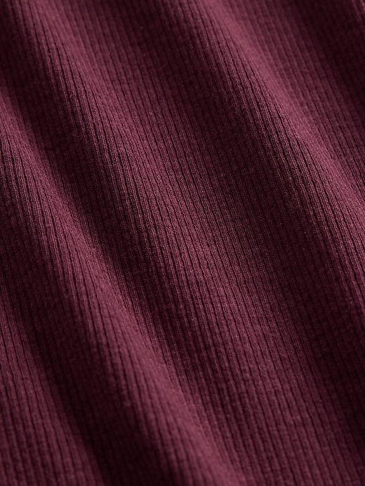 robe t-shirt maxi côtelée moderne