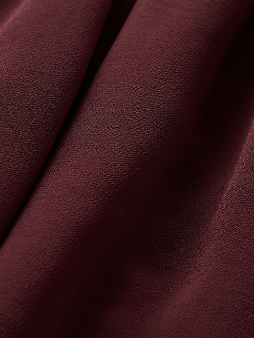 robe courte en matières mixtes