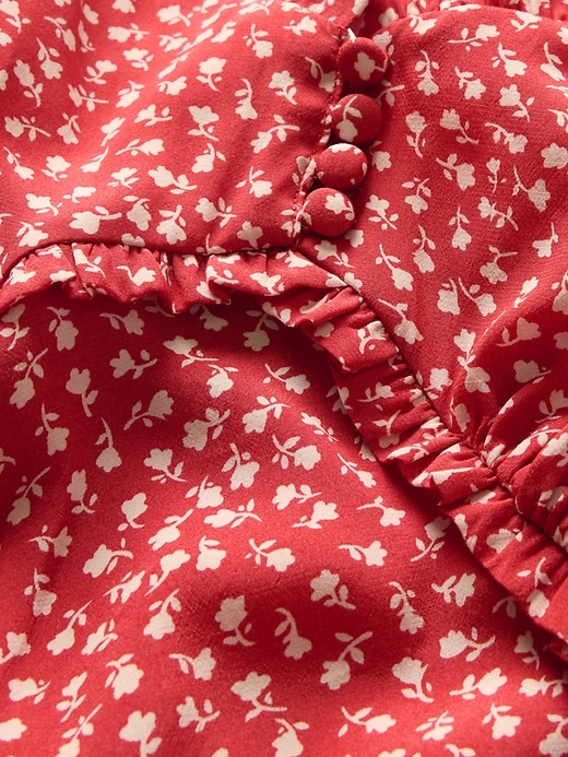 robe longue en crêpe à décolleté cœur