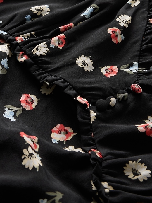 robe longue en crêpe à décolleté cœur