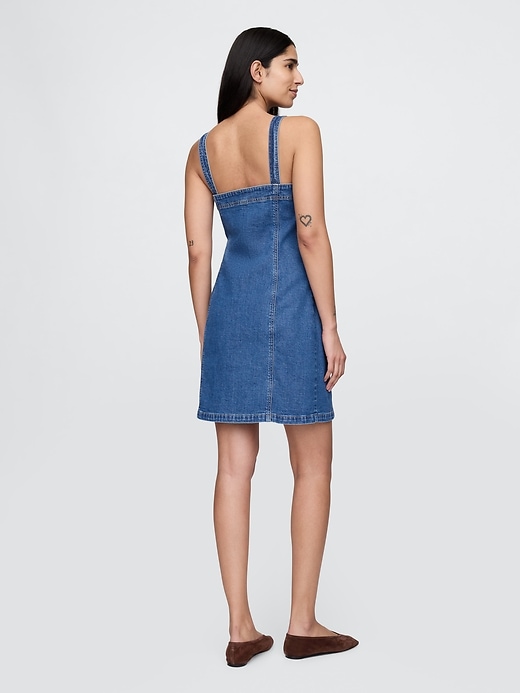 robe mini en jean