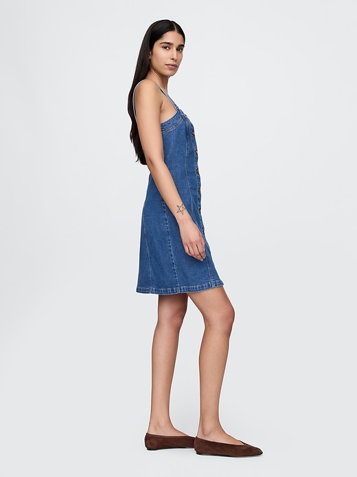 robe mini en jean