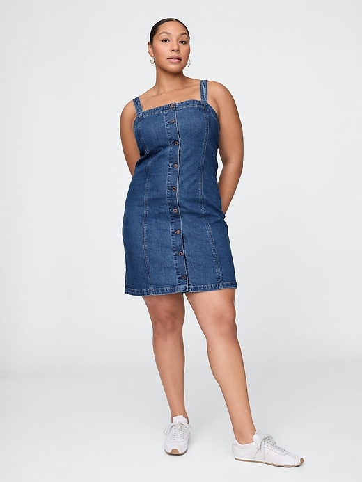 robe mini en jean
