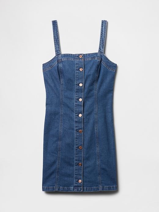 robe mini en jean