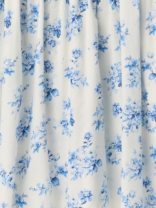robe courte à taille smockée et nœud sur le devant