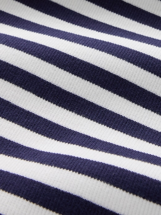 robe midi côtelée sans bretelles