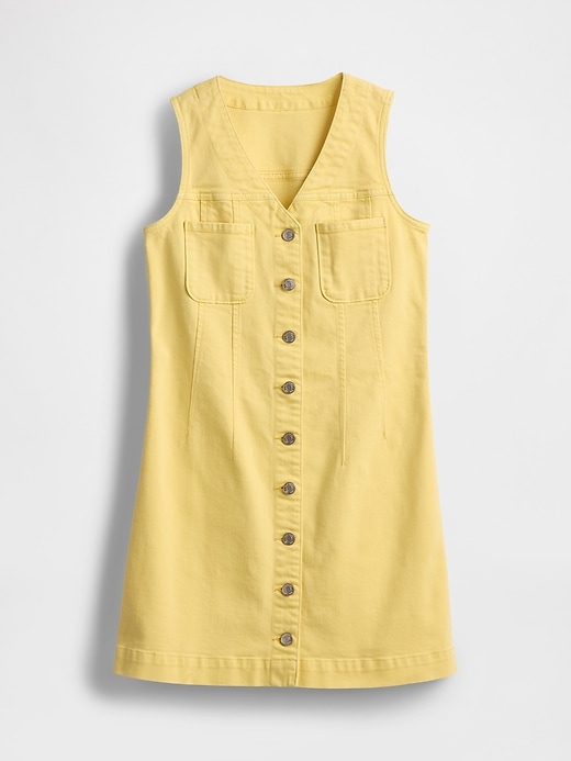 robe mini en jean