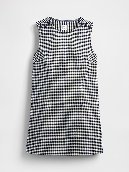 robe courte en jean vichy gap × dÔen