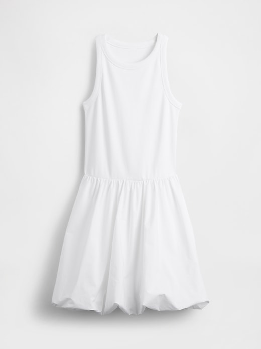 robe mini à bulles en techniques mixtes