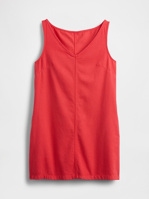 robe mini en denim ultra-doux