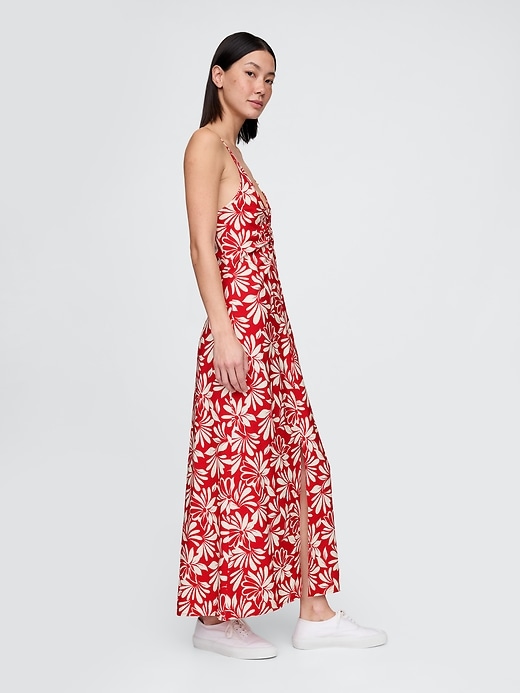 robe nuisette maxi à nouer dans le dos
