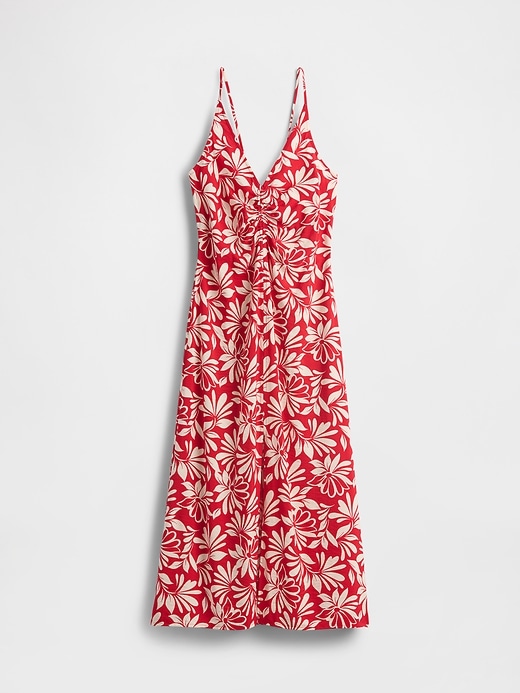 robe nuisette maxi à nouer dans le dos