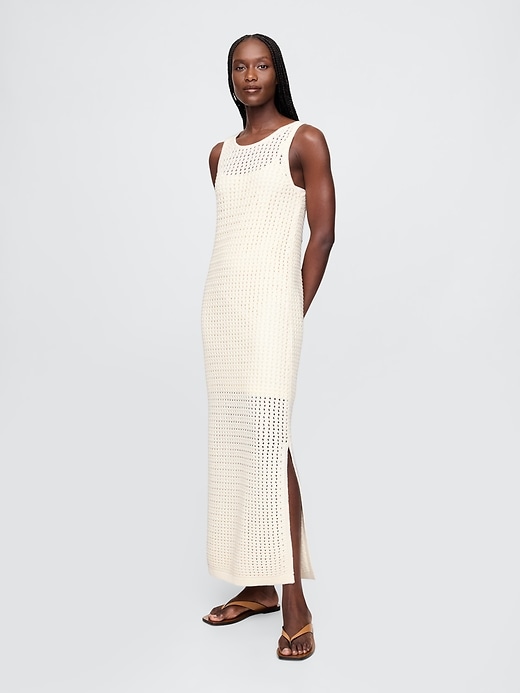 robe maxi en crochet