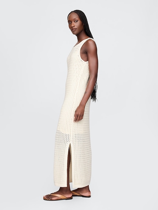 robe maxi en crochet