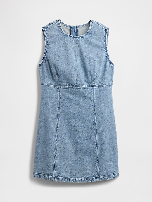 robe courte en jean