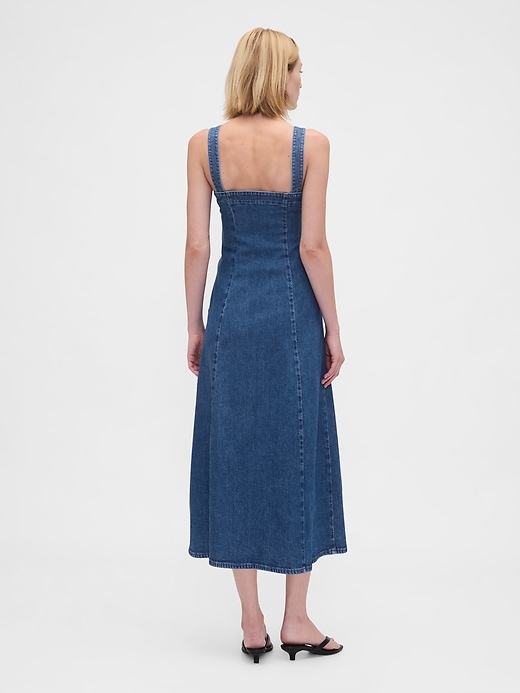 robe midi en jean