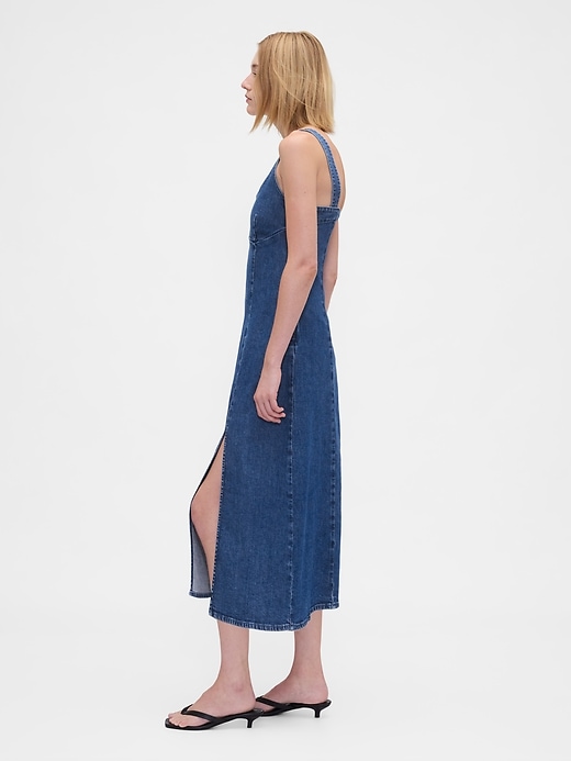 robe midi en jean