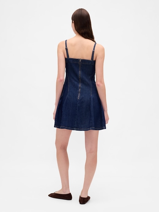 robe mini en jean