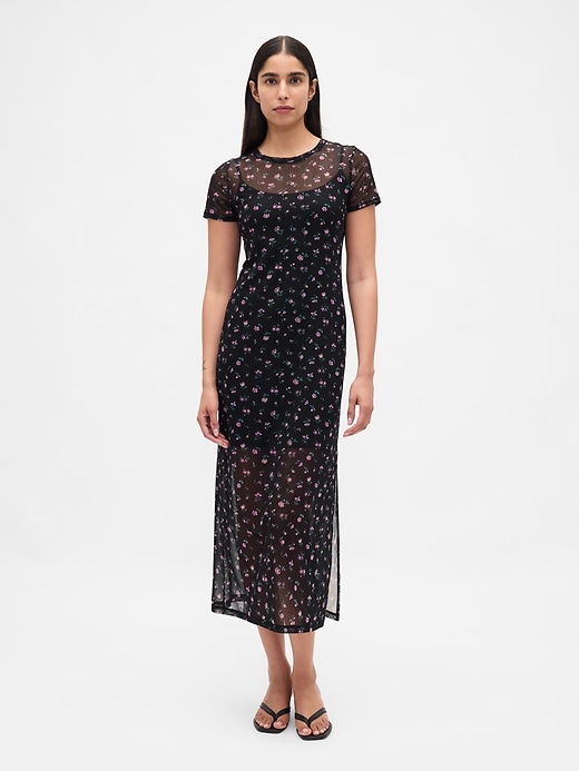 robe longue en résille