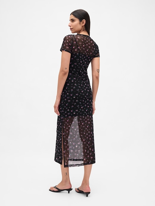robe longue en résille