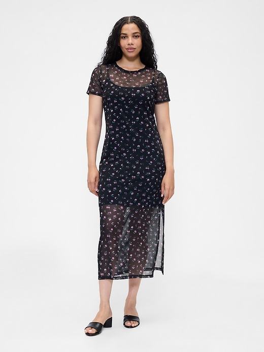 robe longue en résille