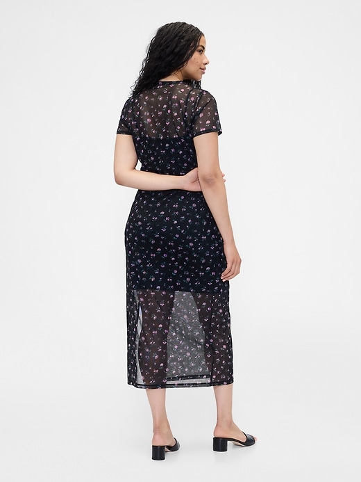 robe longue en résille