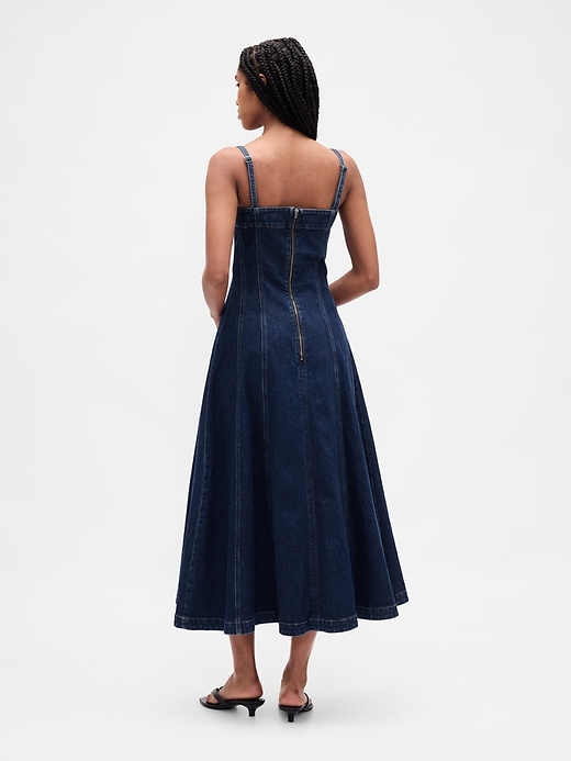 robe midi en jean