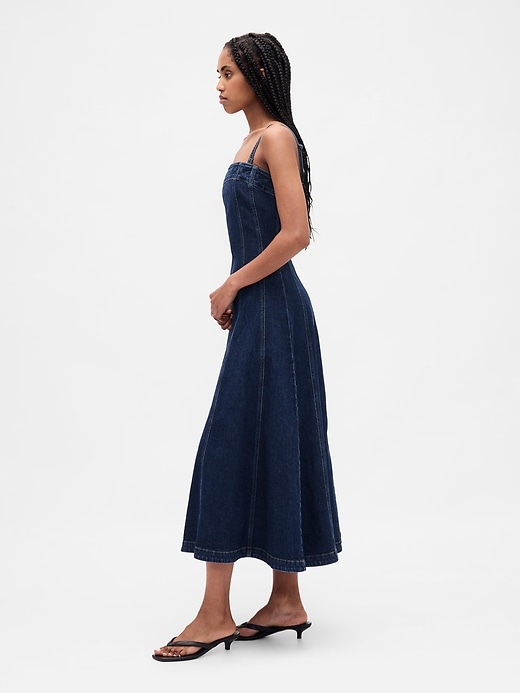 robe midi en jean