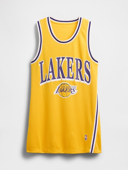 robe courte en maillot recyclé des lakers de los angeles nba