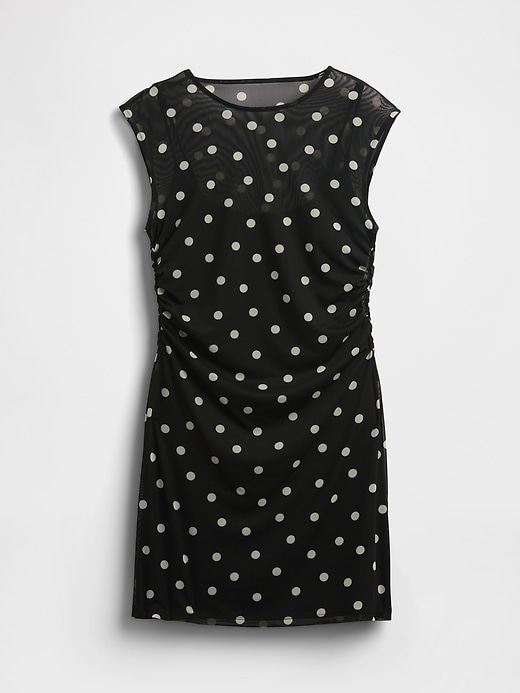 robe courte en résille