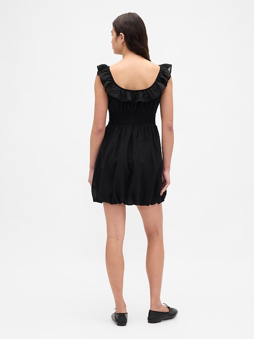 robe mini à bulles