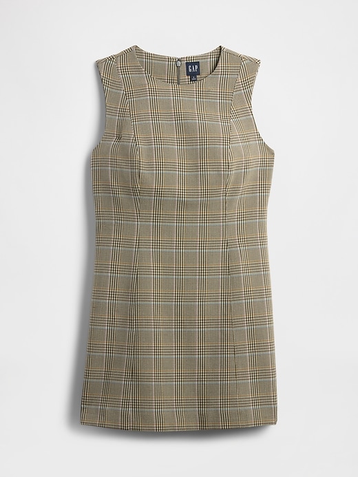 robe courte à col montant