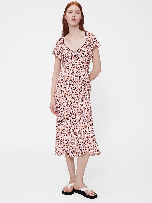 robe midi en crêpe gapstudio