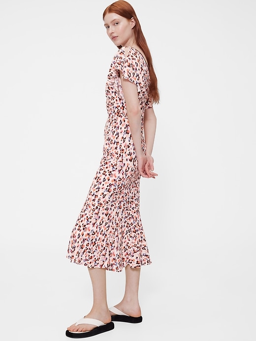 robe midi en crêpe gapstudio