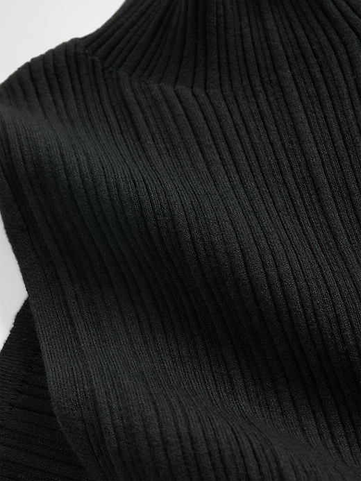 robe pull mi-longue côtelée
