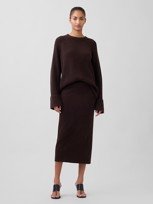 jupe midi extensible cashsoft