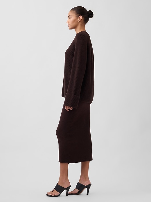 jupe midi extensible cashsoft