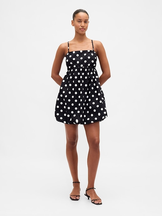 robe mini à bulles
