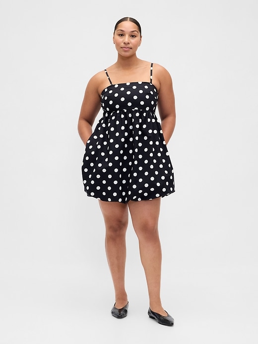 robe mini à bulles