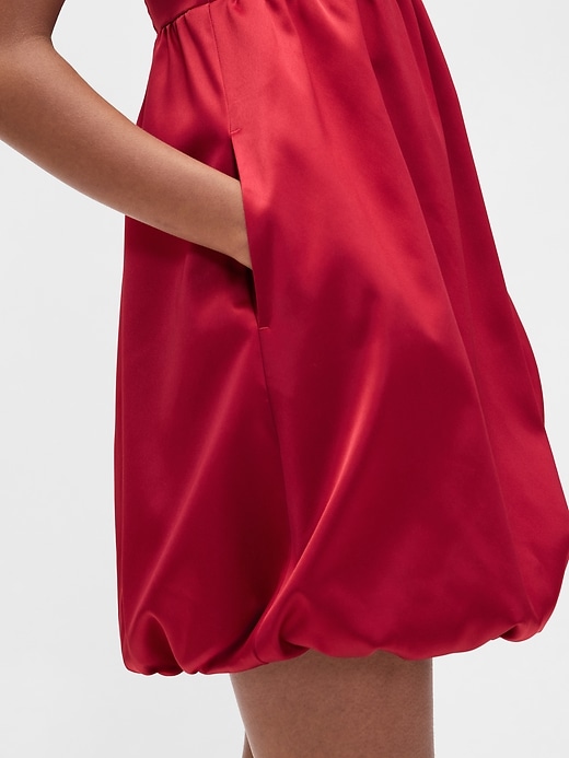 robe mini à bulles
