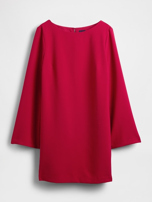 robe courte à col bateau