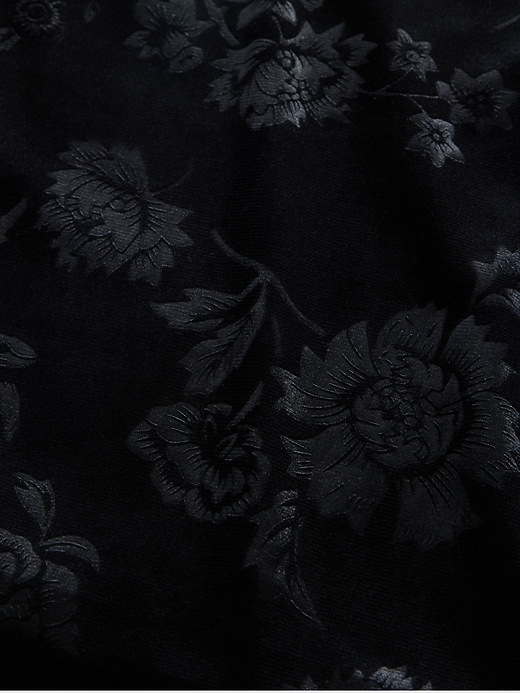 robe longue en velours à col carré
