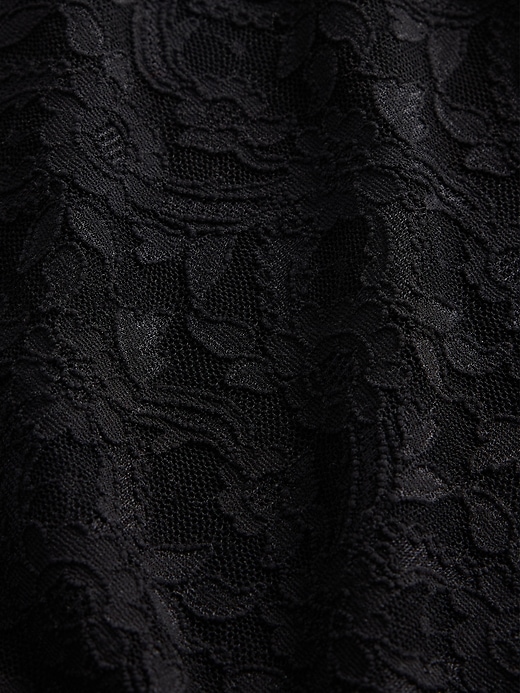 robe maxi en matières mixtes