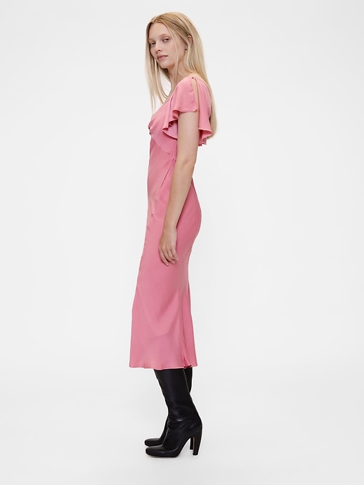 robe midi en satin gapstudio